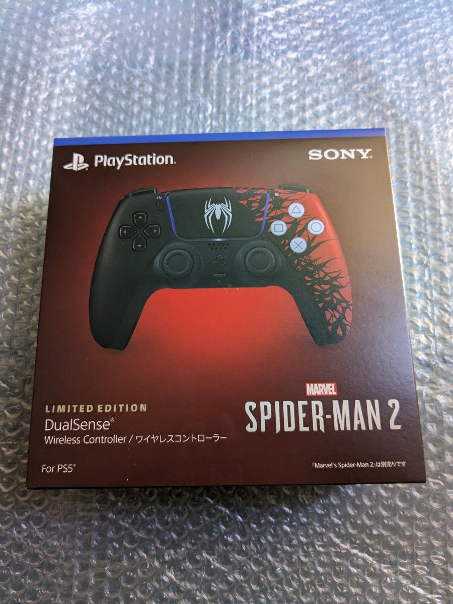 PS5 DualSense ワイヤレスコントローラー Spider-Man 2