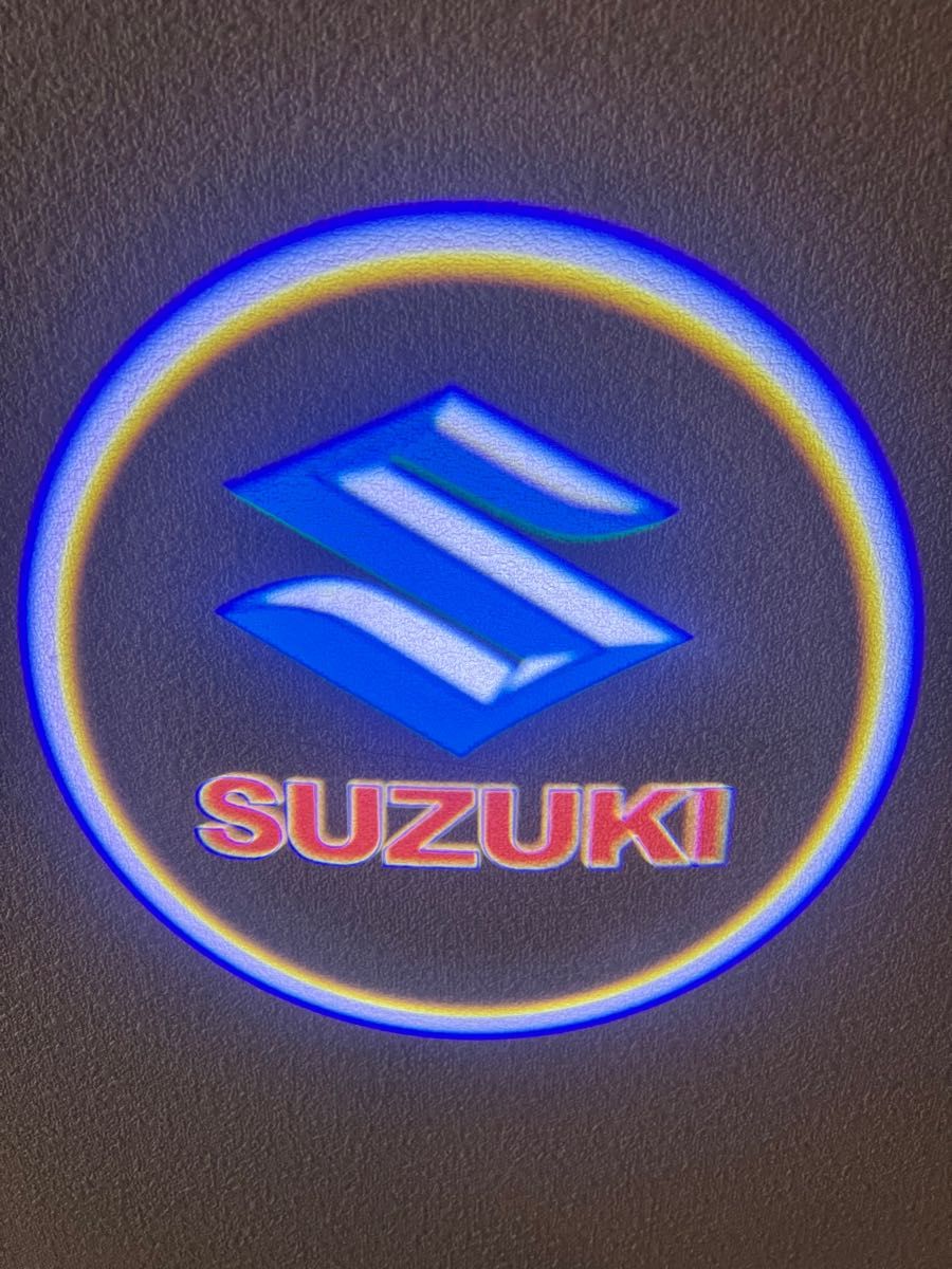 スズキ　SUZUKI  ロゴライト LED プロジェクター カーテシランプ 人気