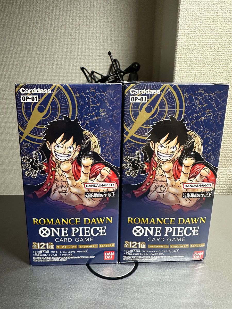 ワンピースカード ロマンスドーン 2box 未開封 テープ付き|PayPayフリマ