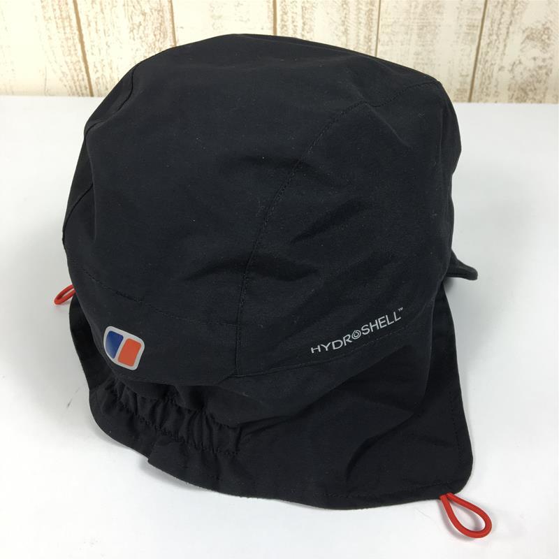 L/XL バーグハウス ハイドロシェル キャップ HYDROSHELL CAP 冬期用 防水 保温 BERGHAUS ブラック系_画像3