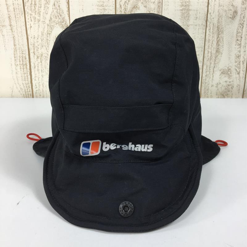 L/XL バーグハウス ハイドロシェル キャップ HYDROSHELL CAP 冬期用 防水 保温 BERGHAUS ブラック系_画像4