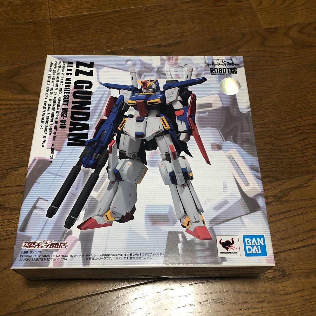日本最大の signature) ROBOT魂(Ka <SIDE ZZガンダム MS> 機動戦士