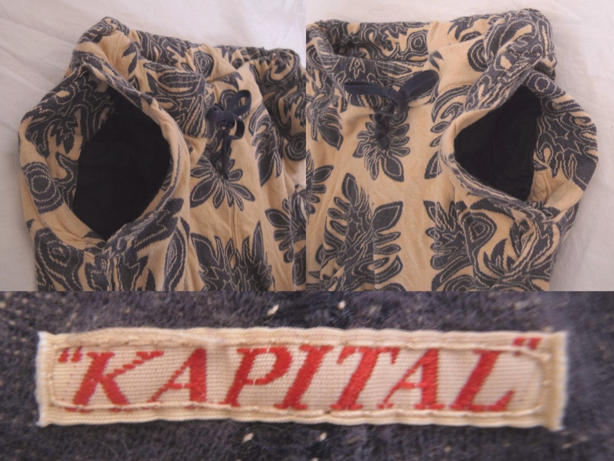 美品 KAPITAL ハワイアン hawaiian キルト柄 ショーツ JAPAN 日本製　KOUNTRY キャピタル RL_画像4