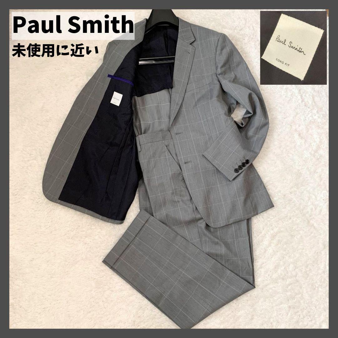 未使用に近い】ポール・スミス Paul Smith 現行タグ スリーピース