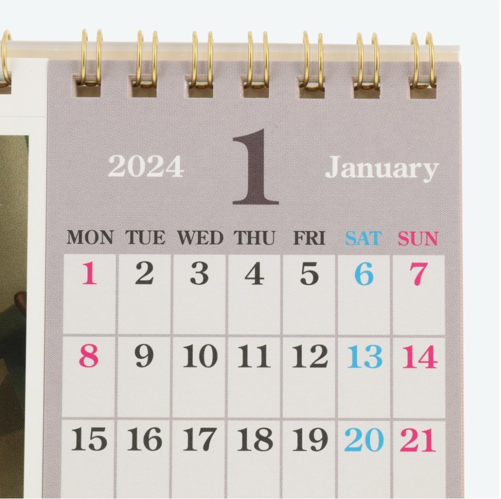 【送料無料】 TDR 2024年 実写 卓上 カレンダー ディズニー リゾート 未開封 ミッキー 40周年 ミニー_画像5
