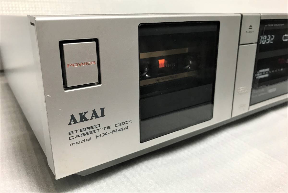 AKAI カセットデッキ HX-R44 作動良好品 の商品詳細 AKAI カセットデッキ HX-R44 作動良好品 の商品詳細