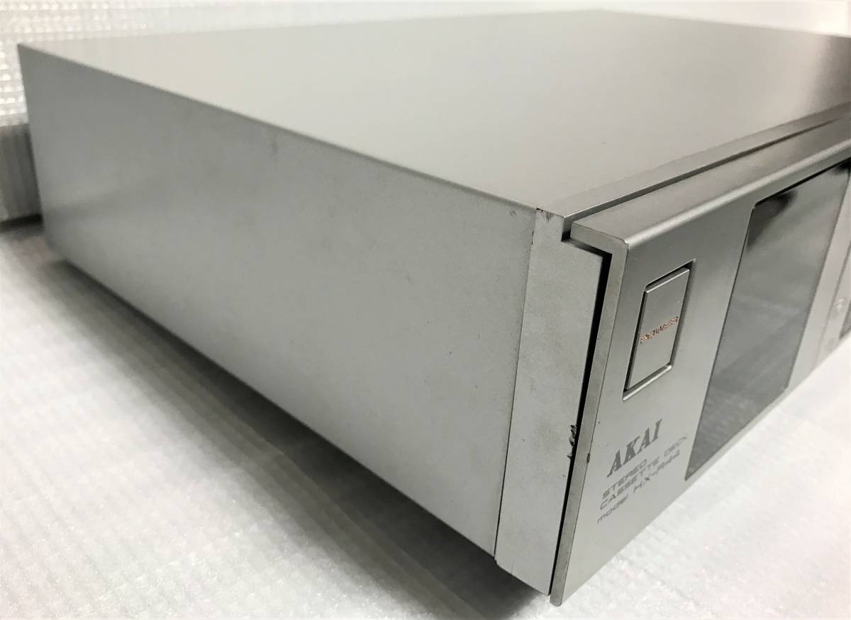 AKAI カセットデッキ HX-R44 作動良好品 の商品詳細 AKAI カセットデッキ HX-R44 作動良好品 の商品詳細