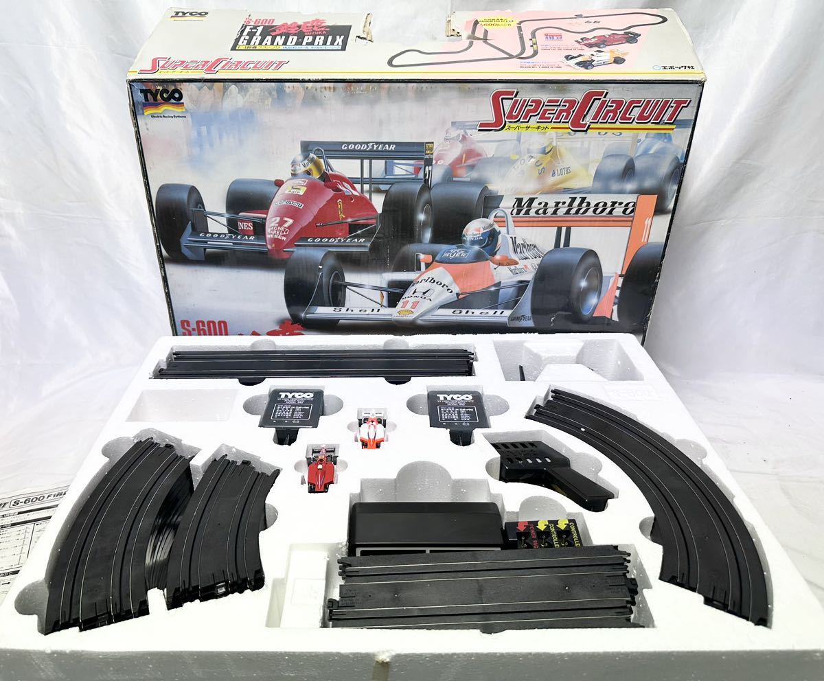 TYCO エポック社 スロットカー 1/87 スーパーサーキットS-600 F-1鈴鹿