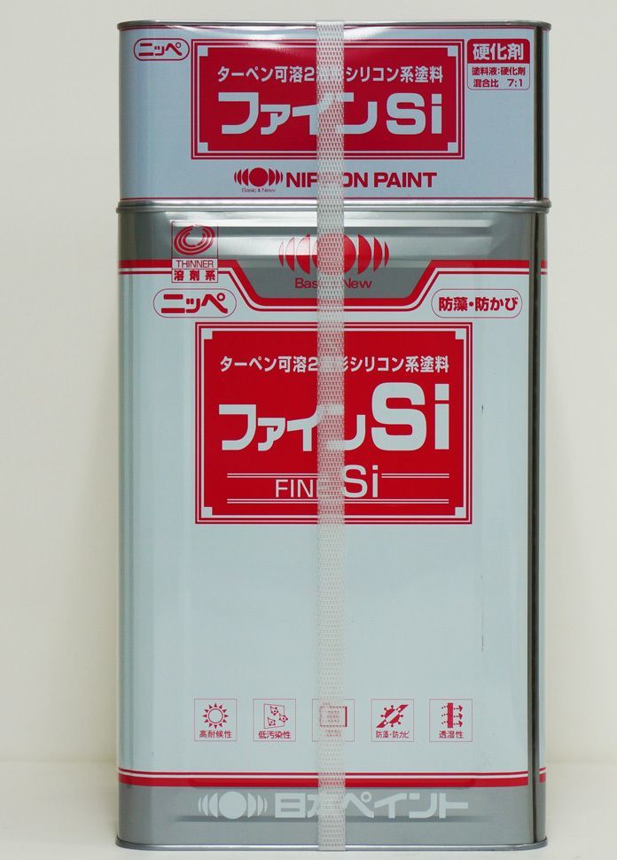 ファインＳi 16kgセット 標準色（割高色） 【メーカー直送便/代引不可】日本ペイント 外壁 塗料 Z03_画像1