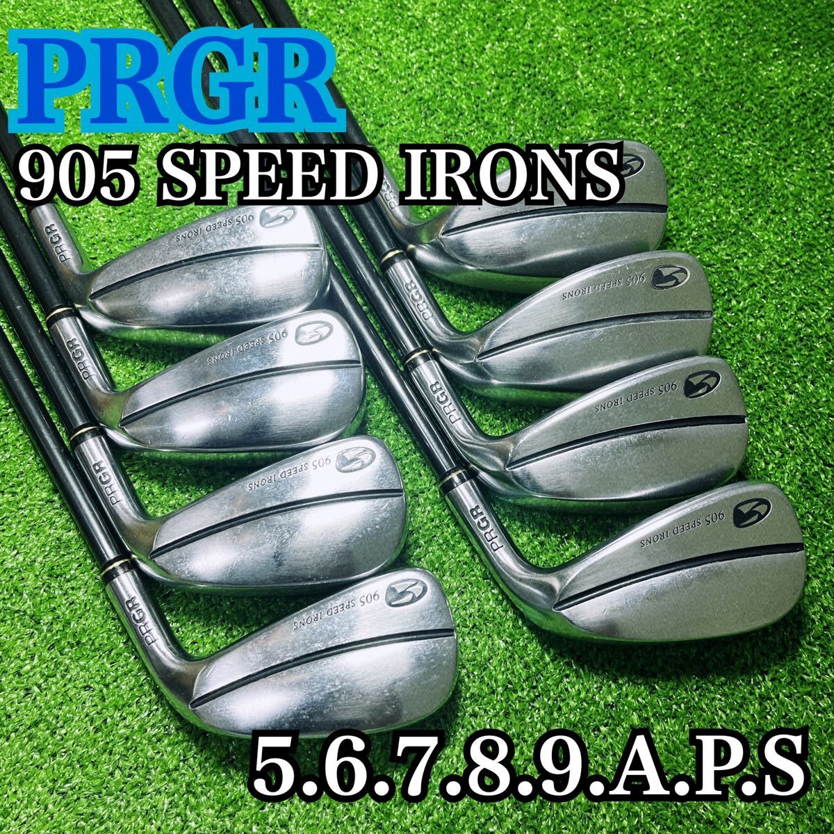 メーカー直送】 SPEED 905 PRGR B1625 IRONS メンズ 060 DATA プロギア