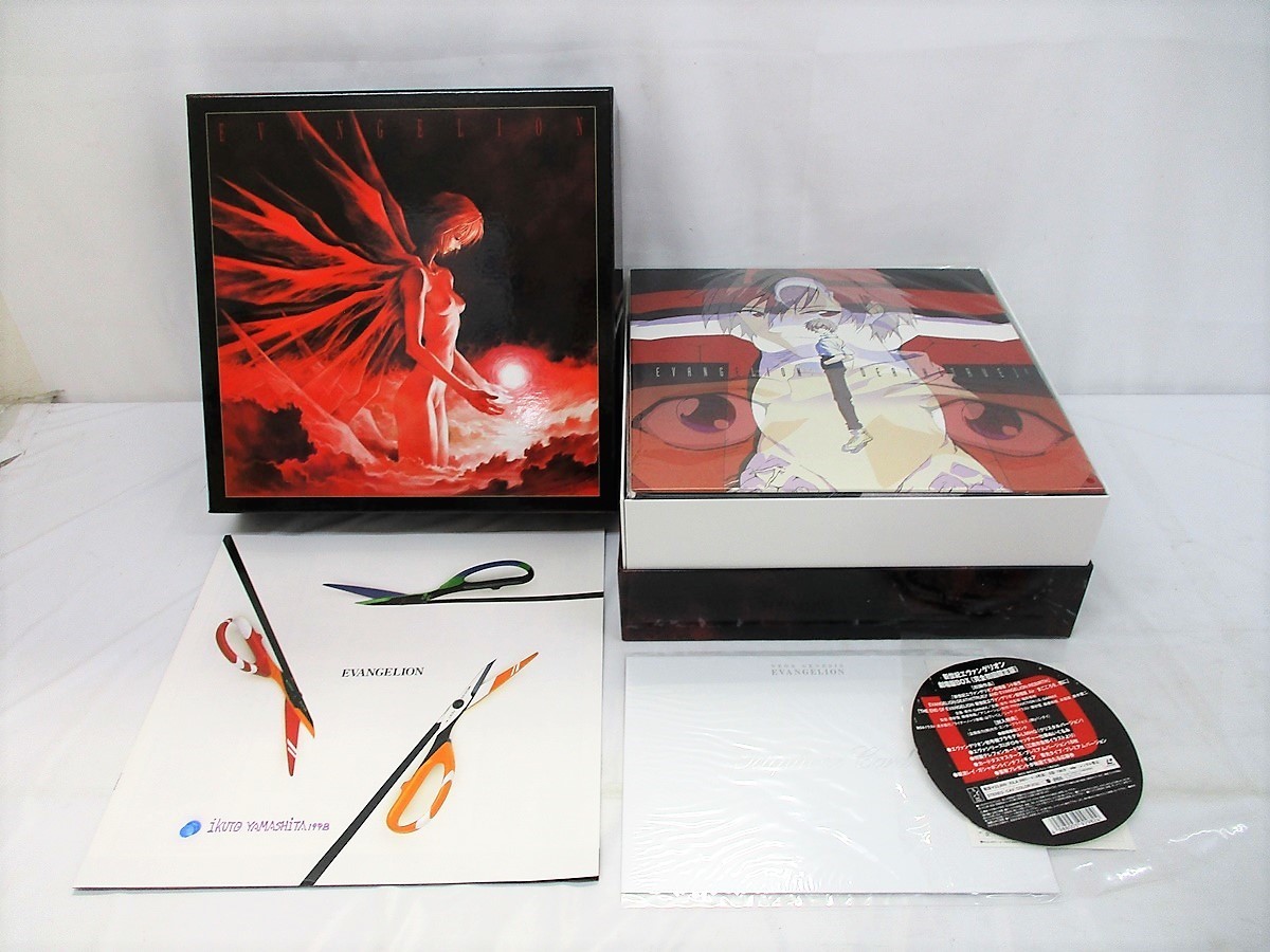新世紀エヴァンゲリオン 完全初回限定版 旧劇場版BOX LD4枚組 レーザー