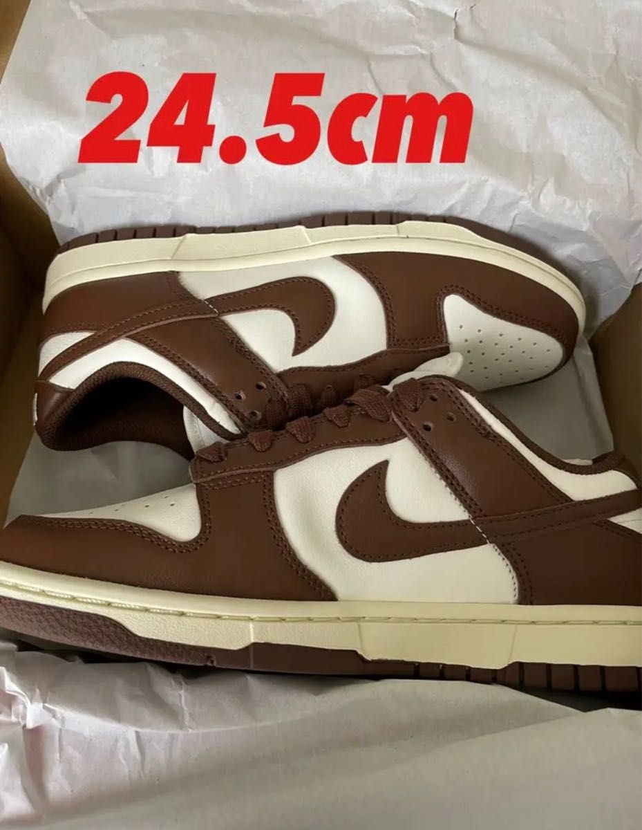 WMNS DUNK LOW BROWN SAIL カカオ 24 5 cacao ブラウン 茶 NIKE ダンク
