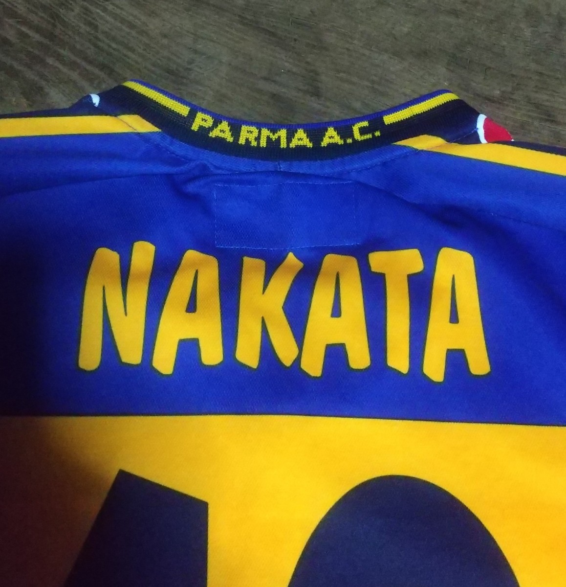 [値下げ交渉] 01-02 コパイタリア優勝 パルマAC 中田 Champion MADE IN ITALY 検)2001 COPA ITALIA PARMA HIDE NAKATA JAPAN ROMA 日本代表_画像3