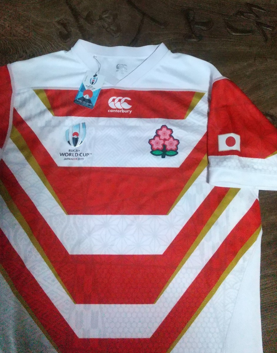 最新作の W/TAGS JERSEY RUGBY 検)JAPAN XL 【未使用】 レプリカ