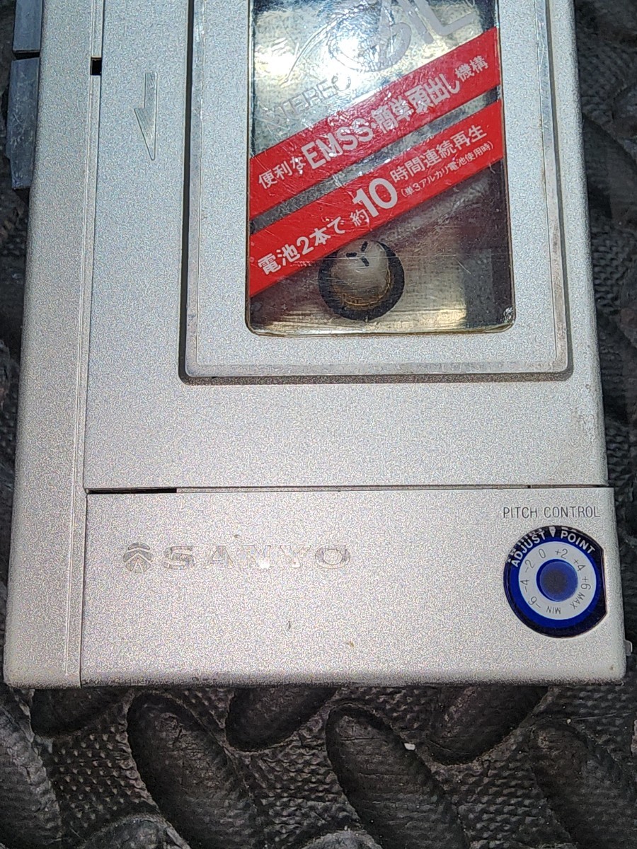 SANYO/サンヨー/MR-555 /ポータブルカセットプレーヤー/ジャンク_画像7