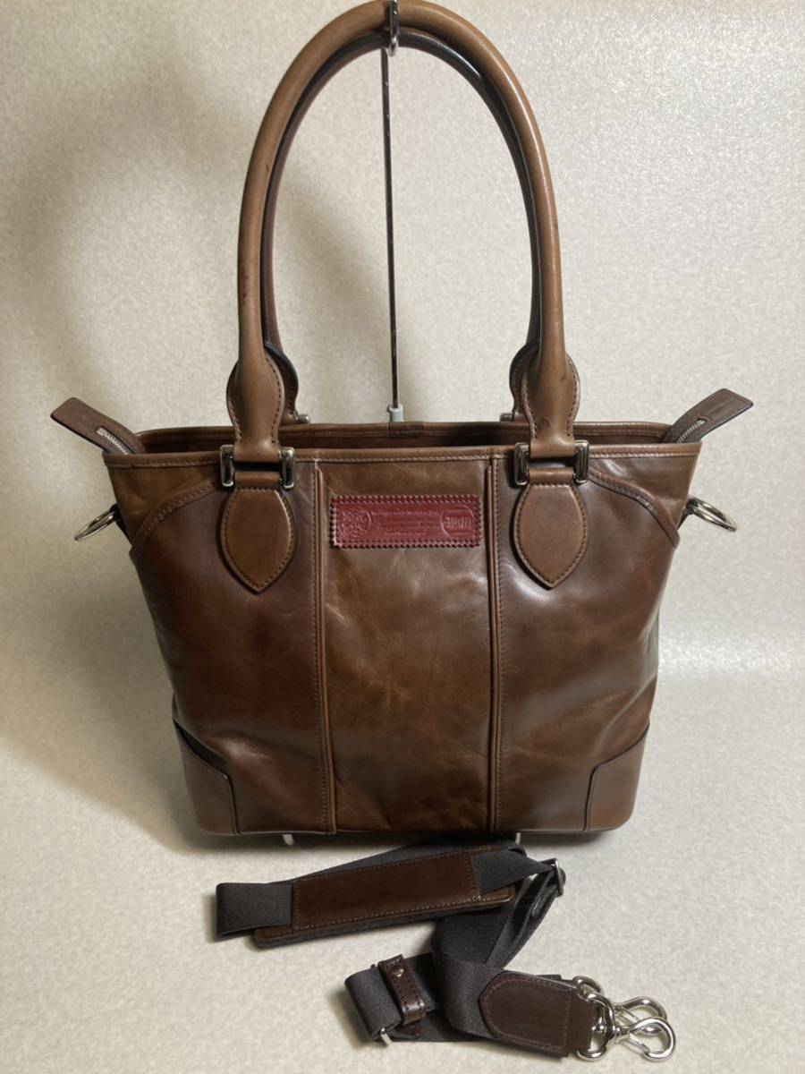  new goods ji* warm sk rough tsumanifak tea -( day ) tote bag scorching tea man and woman use hand dyeing CIRCE horse leather regular price 16.5 ten thousand jpy 