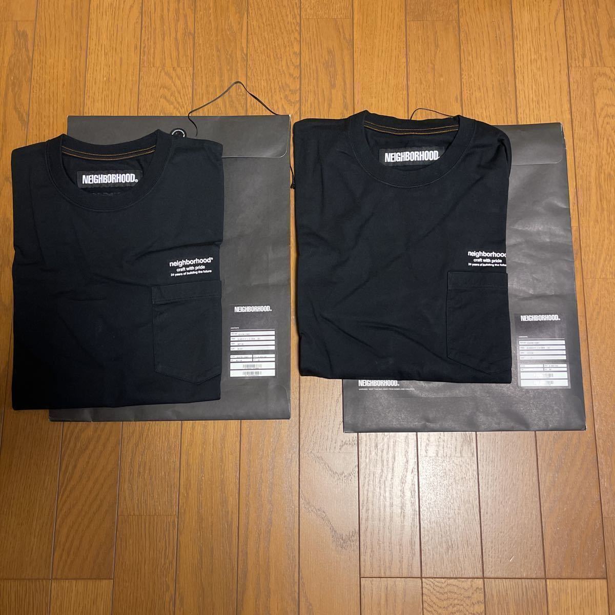 印象のデザイン MEDIUM BLACK .LS CLASSIC-P/C-CREW.SS 18AW 2点セット