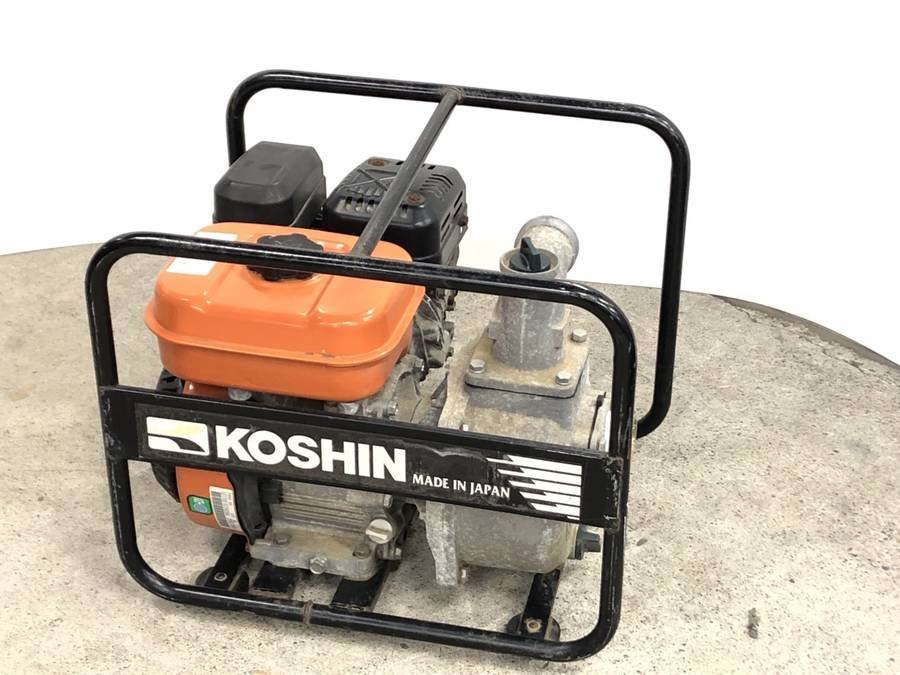 非売品 【引取限定】KOSHIN KR-50 HIDELS PUMP エンジンポンプ□現状品