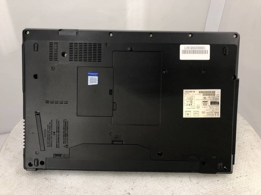 FUJITSU FMVA22002 LIFEBOOK A577/R　Core i5 7300U 2.60GHz 4GB 256GB(SSD)■現状品_画像5