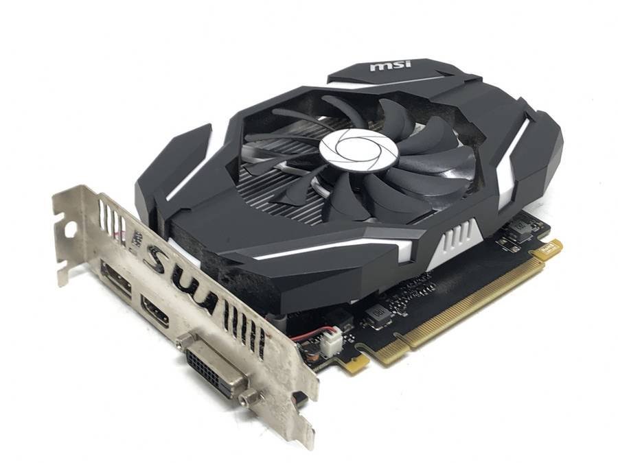 気質アップ GeForce MSI GTX1050Ti グラフィックボード□現状品 4GB