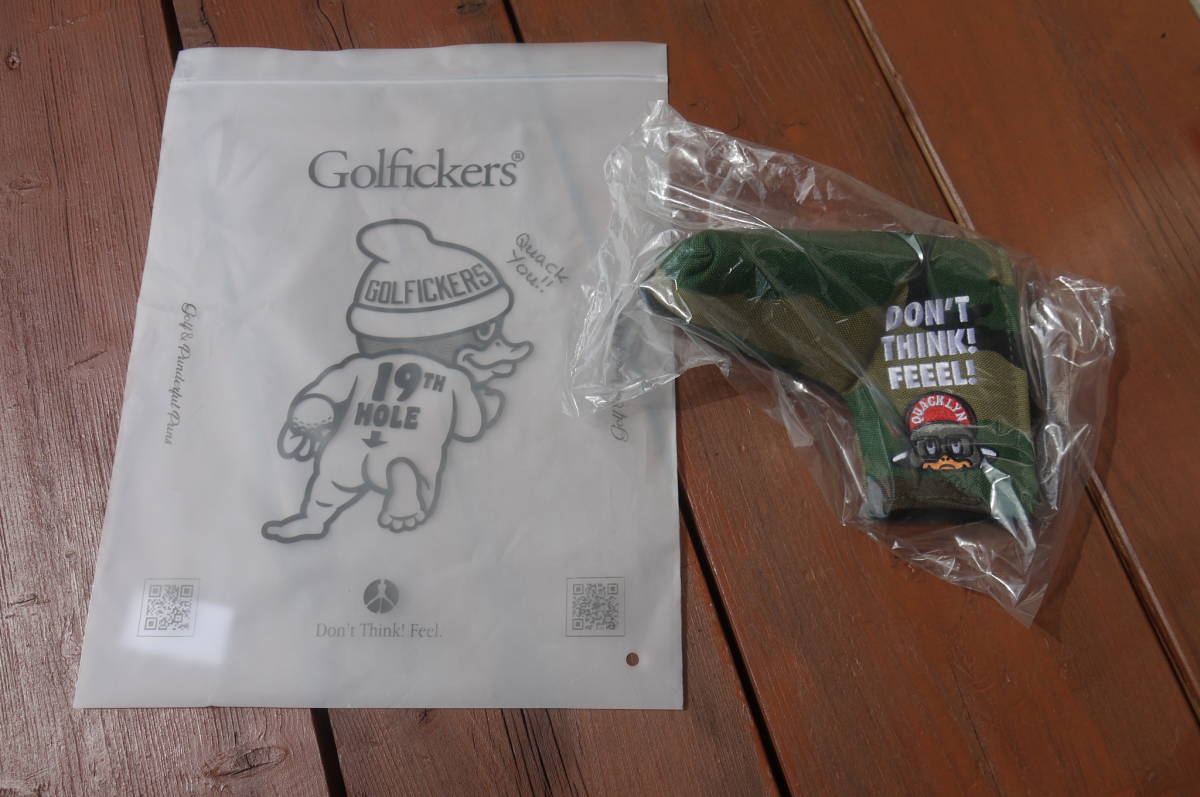 国産】 限定!!希少!!新品!!ゴルフィッカーズ Golfickers パターカバー