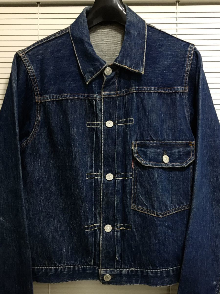 日本製 リーバイス 40-50年代 3.4WASH デッドストック 一枚袖 506XX 38