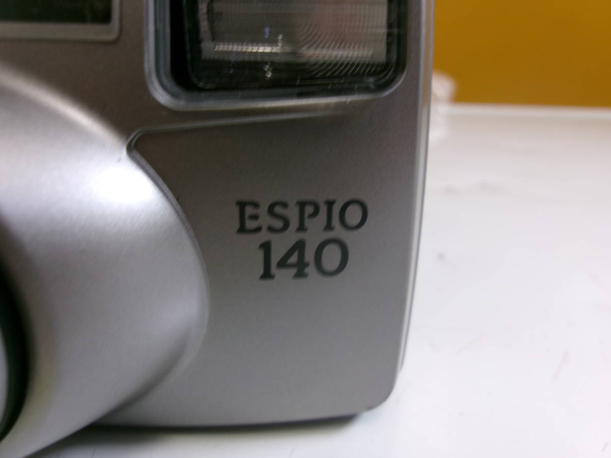 (S-2224)PENTAX コンパクトカメラ ESPIO 140 簡易動作確認済み ※シャッター、フラッシュOK 現状品_画像2