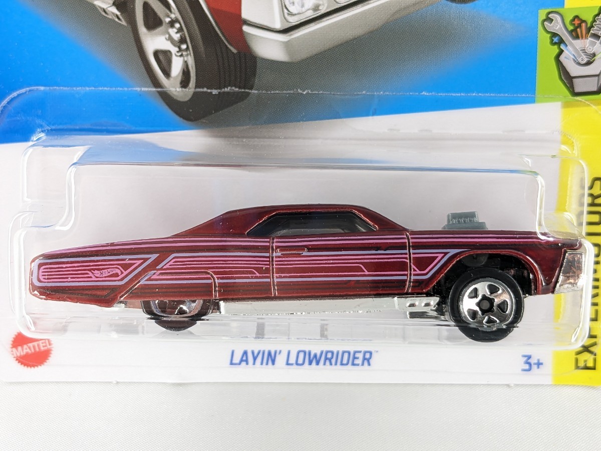 US版 ホットウィール レイン ローライダー LAYIN’ LOWRIDER Hot Wheels Experimotors L2593 HCT39_画像2