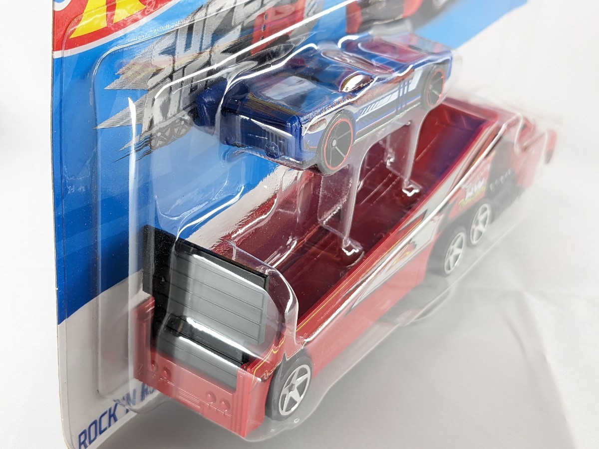 US版 ホットウィール スーパーリグ ロックアンドレース トランスポート トレーラー Hot Wheels Super rigs ROCK N RACE BDW51_画像3