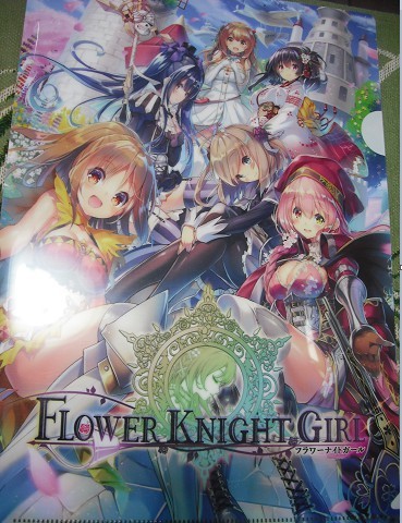 【FLOWER KNIGHT GIRL フラワーナイトガール★クリアファイル】そりむらようじ トリカブト ナズナ 万両 オンシジューム スノードロップ 桜_画像2