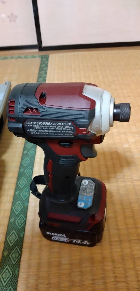 本命ギフト 充電式 マキタ 使用回数1回 インパクトドライバ