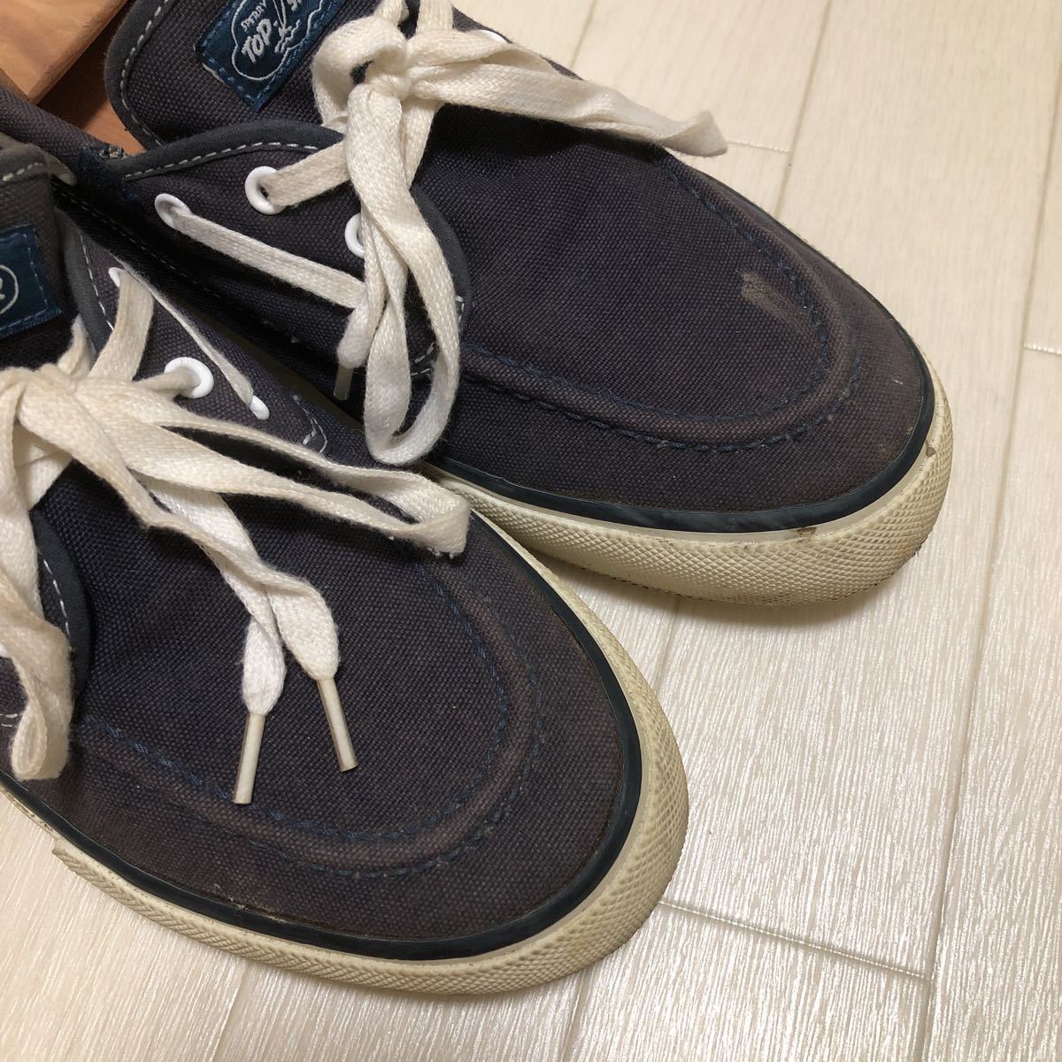 和11★① SPERRY TOP SIDER スペリー トップサイダー デッキシューズ ローカット 26 メンズ ネイビー_画像6