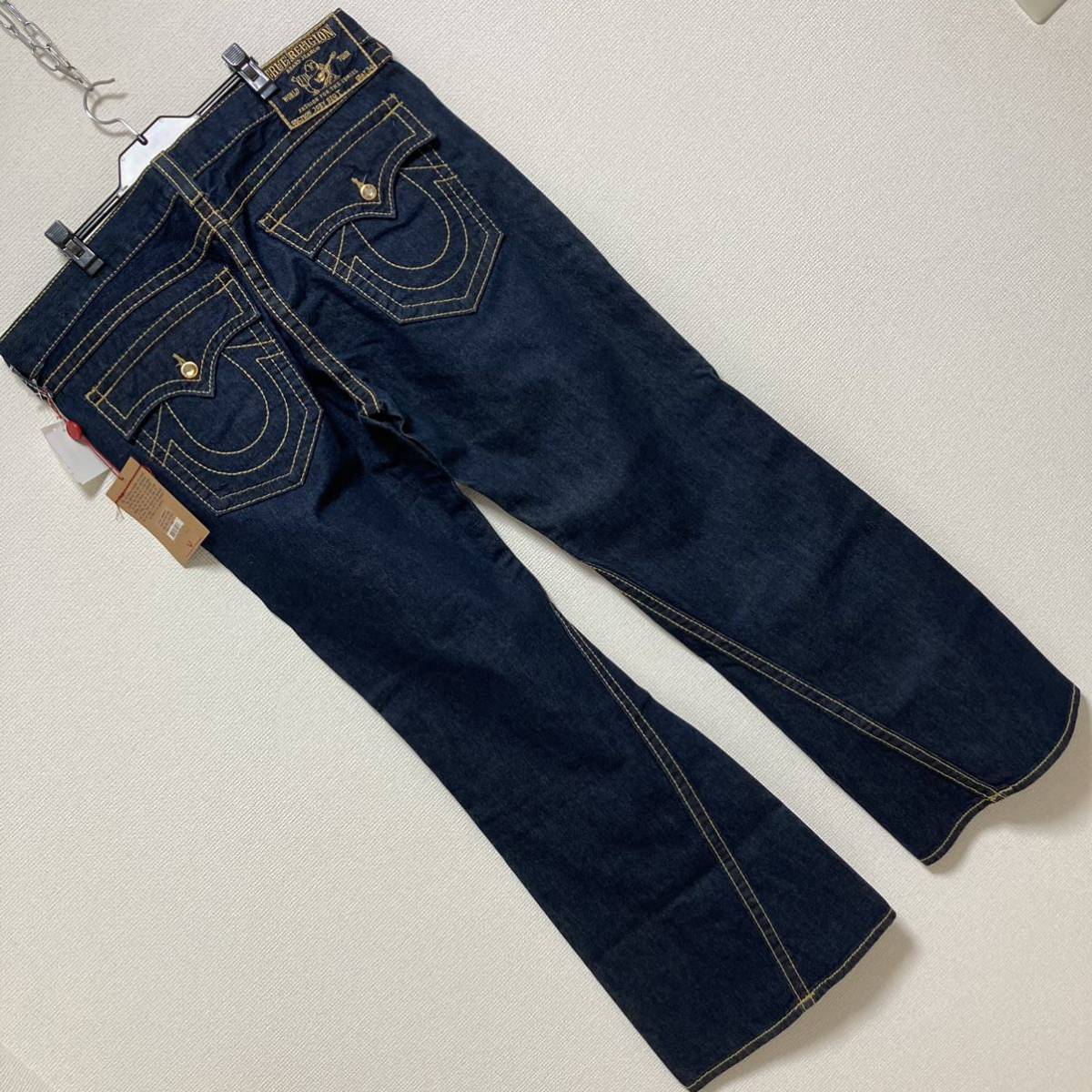 新品 トゥルーレリジョン JOEY BIGT スワロフスキー ブーツカット