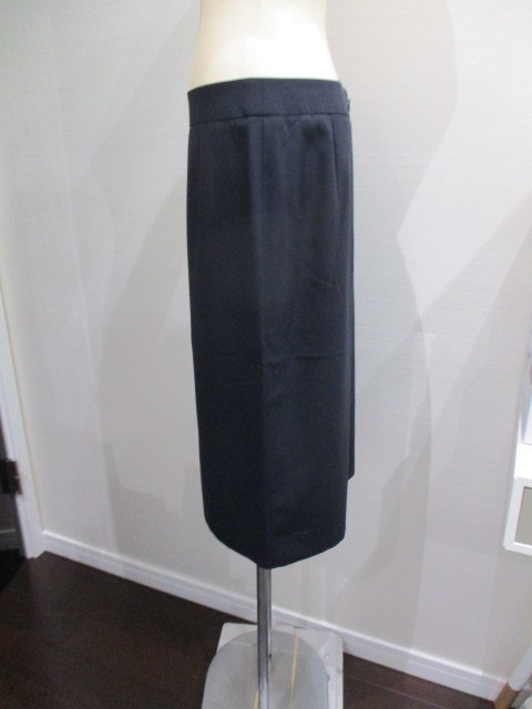 アクアスキュータム　日本製　タイトスカート　紺　サイズ10　送料無料　Aquascutum_画像6
