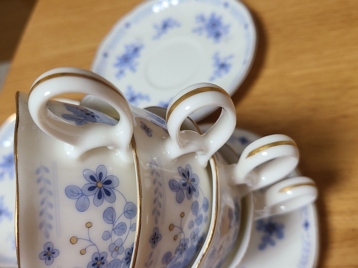 【未使用品】N.T venus Noritake カップ&ソーサー ノリタケ 4客セット