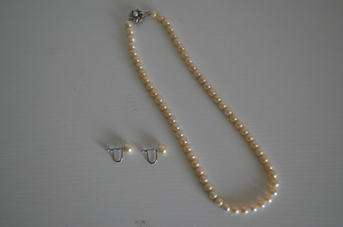 最新入荷 アコヤ本真珠ネックレス 6-7mm ジュエリー necklace pearl