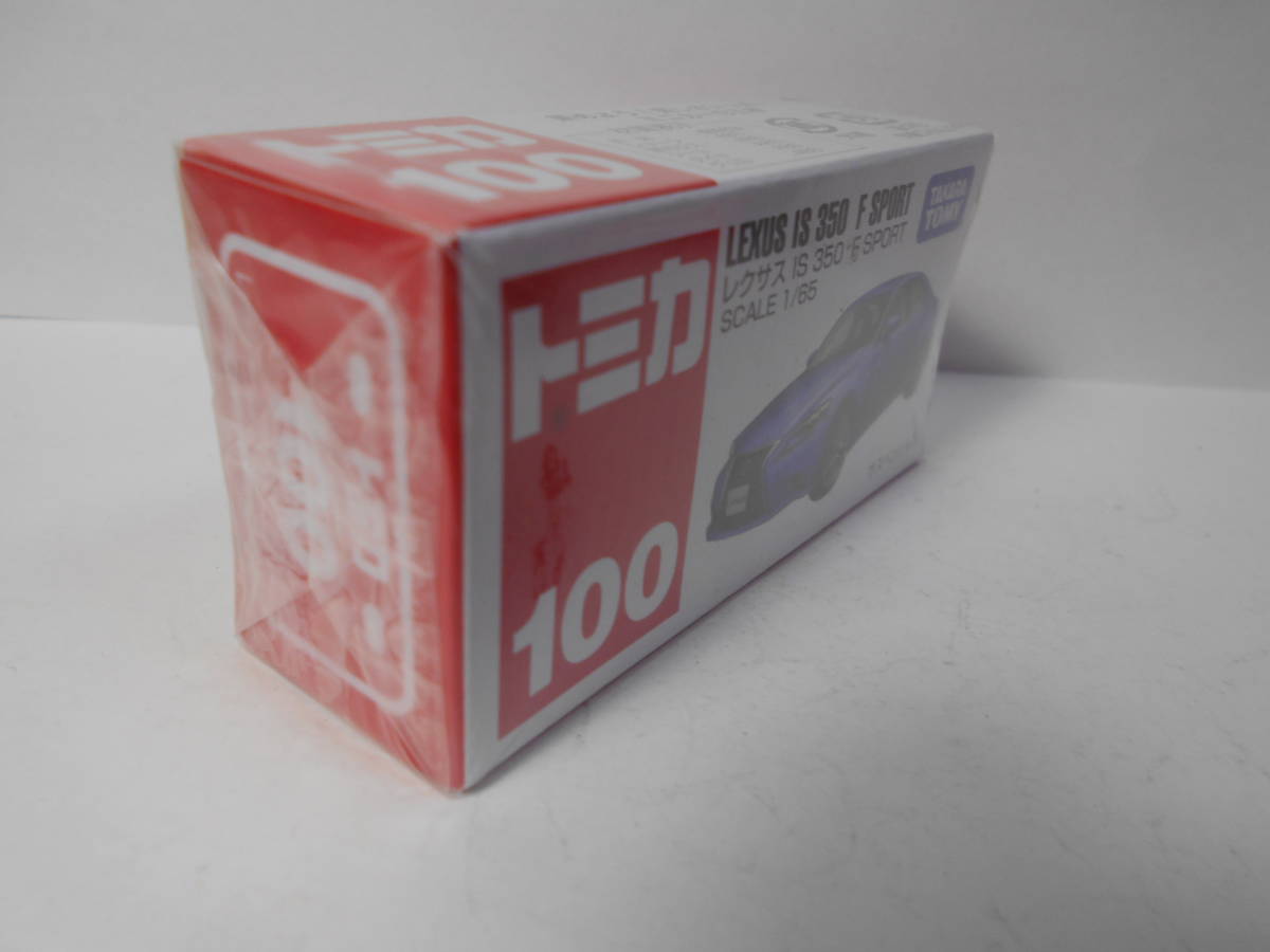 未開封品★即決★トミカ　100　レクサス IS 350 F SPORT　★安い送料★「140円：定形外郵便」通常郵便料金220円より80円お得！！_画像2