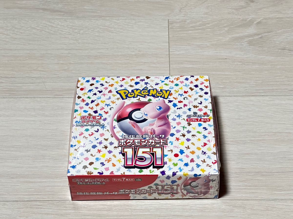 ポケモンカード151 BOX シュリンク付き ポケモンカードゲーム