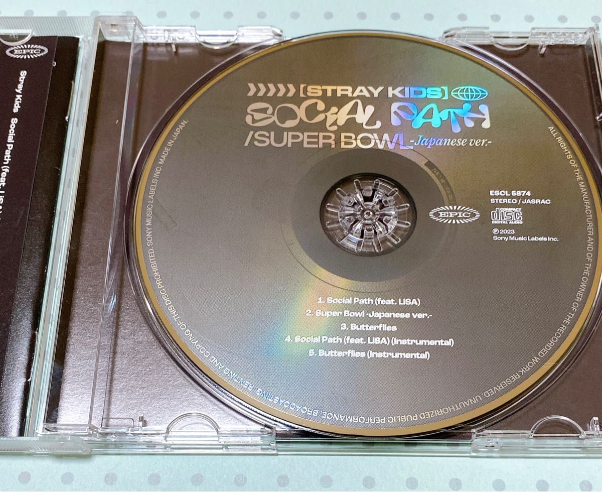 Social path【straykids】スキズ CD アルバム EP kpop