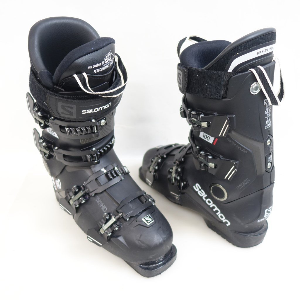 特別送料無料！】 100 S/PRO SALOMON 19/20 中古 25-25.5cm/ソール長