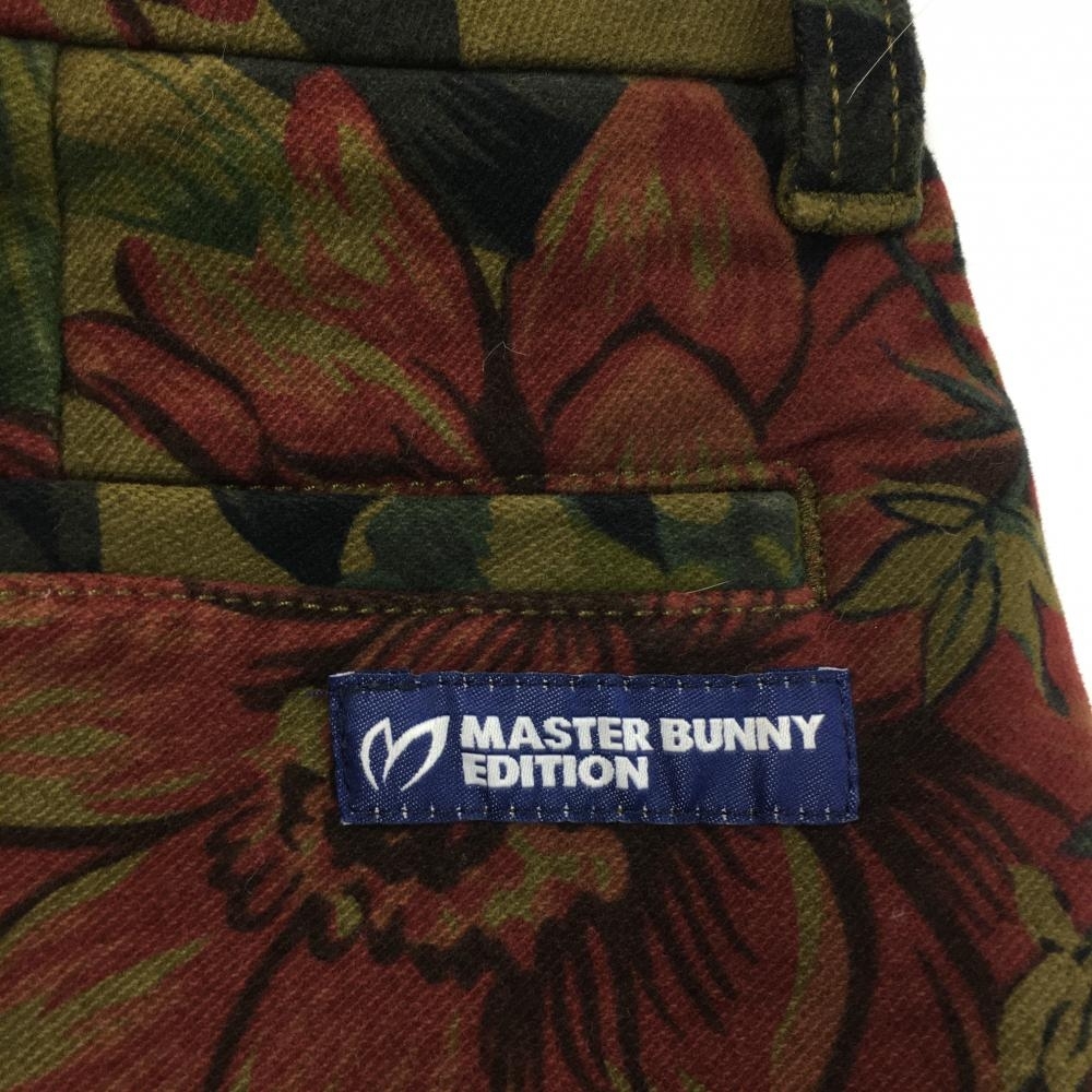 正規販売店】 花柄 カーキ×レッド ショートパンツ 【超美品】マスター