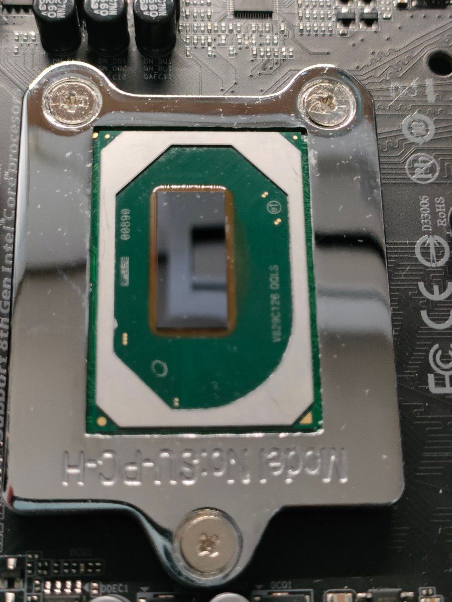動作確認済】Intel QQLS(i9-9980HK ES版) GIGABYTE Z370N WIFI 動作確認済】Intel QQLS(i9-9980HK ES版) GIGABYTE Z370N WIFI