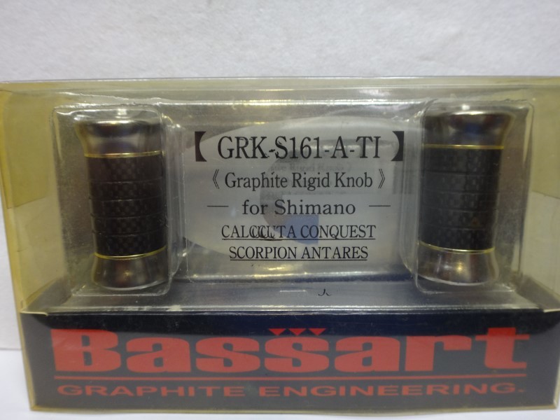 GRK-S161-A-TI チタン3 G-CRAFT バサート カーボン グラファイト リジット ノブ シマノ shimano 旧ステラ用に加工あり　画像、説明参照