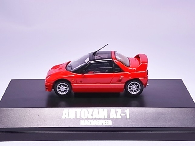 マツダ オートザム AZ-1 マツダスピード・バージョン (Red) 1/43 ホットワークス BJ限定 MAZDA SPEED_画像1