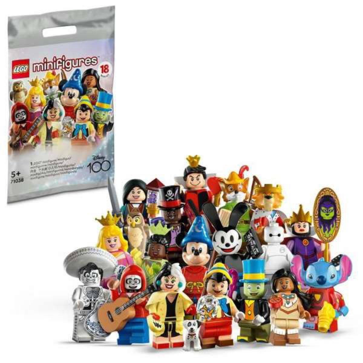 レゴ　71038　LEGO ミニフィギュア ディズニー100 ミニフィグ フルコンプ コンプリート