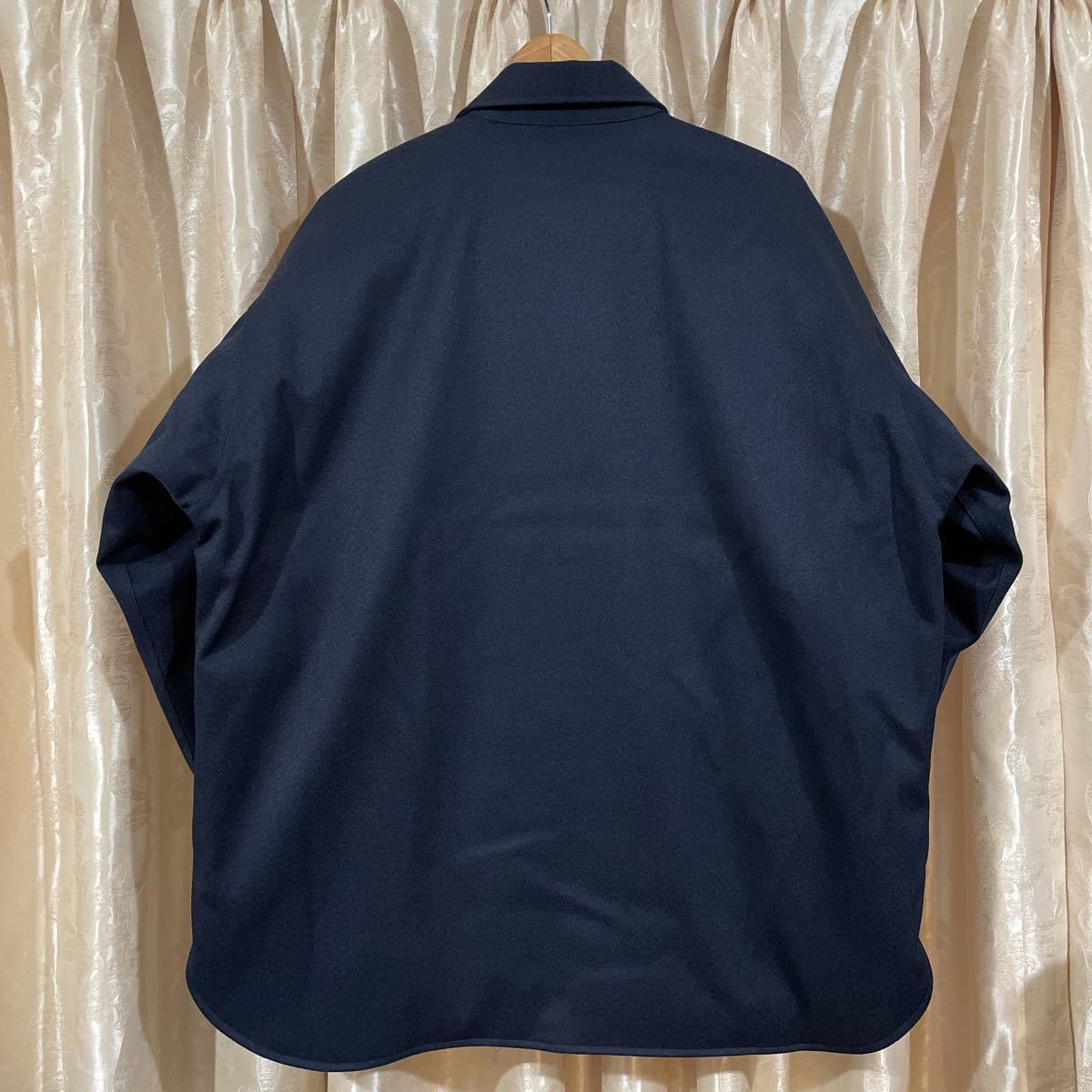 BEAMS ビームス CPOダウンシャツジャケットサイズM ネイビー ALLIED HyperDRY 750FPフィルパワー 品番21F-BM049_画像2