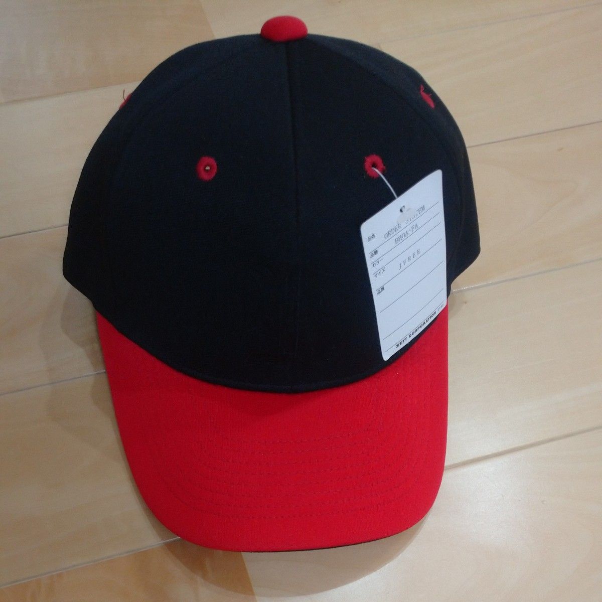 ゼット 帽子 ブラック 黒 赤 53 54 55 56