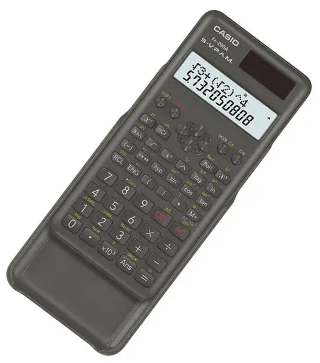 CASIO カシオ関数電卓 FX-290A-N 未使用品　ハードケース付　値引き不可