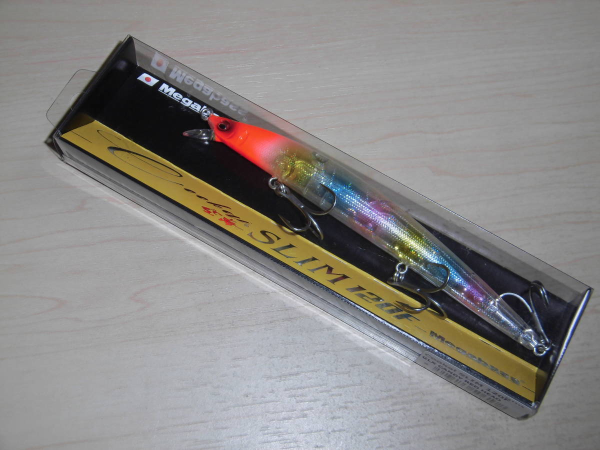 メガバス　空海 スリム 120F 12g 122mm　6 GLX CANDY RED HEAD　　　　　　Megabass Cookai SLIM 120F_画像1