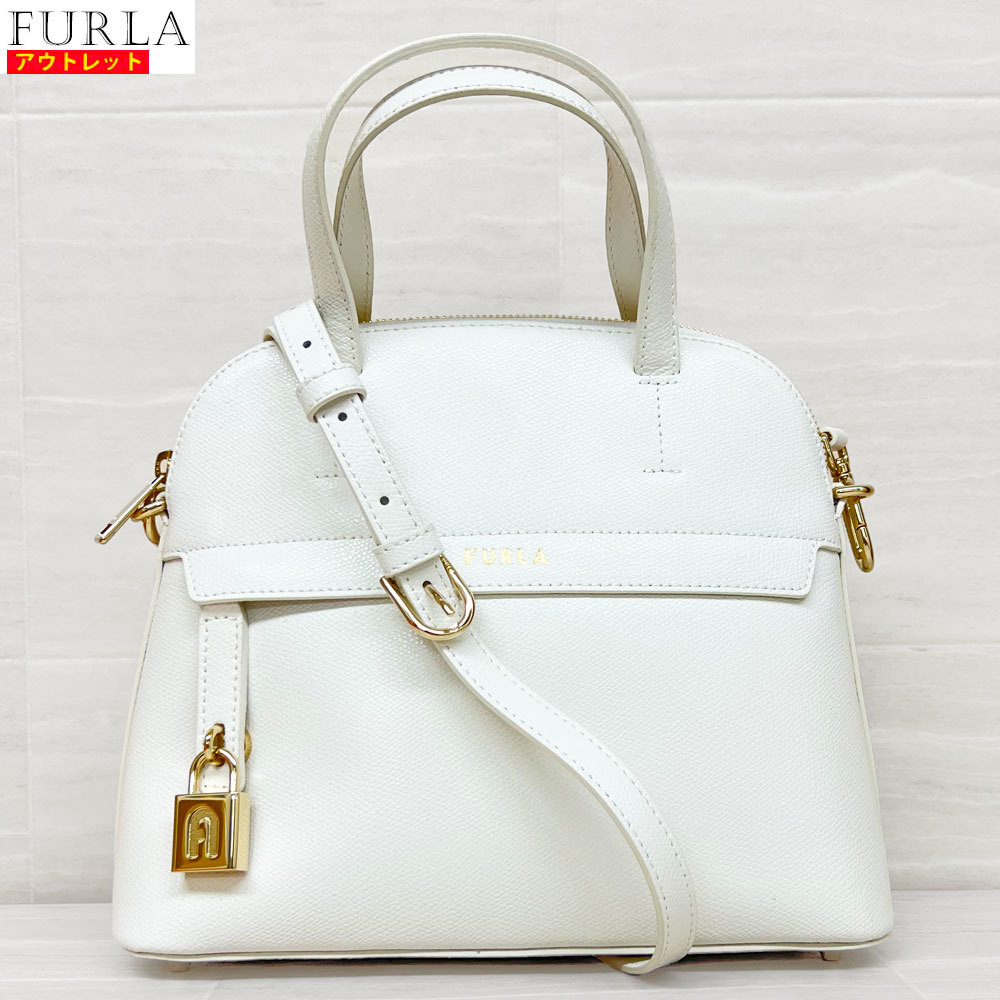 ついに再販開始！】 2way 巾着 フルラ FURLA グレー バッグ ハンド